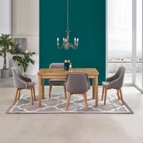   Tiago 2 Bővíthető Étkezőasztal 76x80x140-220cm Riviéra Tölgy