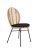 K-472 étkezőszék natúr
