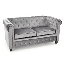 Eriksen XL kanapé szürke bársony