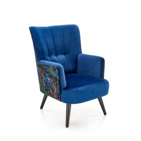 Pagoni fotel sötétkék