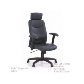 Stilo Forgószék Fekete