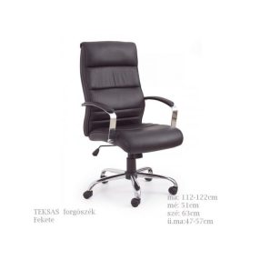 Teksas Forgószék Fekete