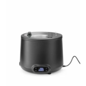   Elektromos leves melegentartó 8 literes – Fekete – UNIQ HENDI – 230V/500W – 366x(H)325mm - HENDI 860526