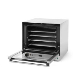   Konvekciós sütő párásítóval H90S – 230V / 2670W – 595x595x(H)570 mm - HENDI 227077