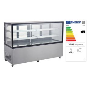 233467 Süteményes vitrin 610 literes