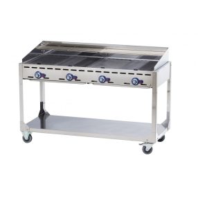 149614 Green Fire grillsütő, 4 égővel