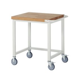   Mobil munkapad, zártszelvényes kivitel – eurokraft pro nyitott váz