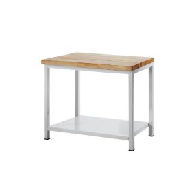   Munkapad zártszelvényes kivitelben – RAU 1 acéllemez polc