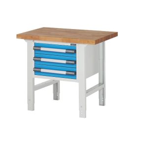 Elemes rendszerű munkapad – eurokraft pro 3 fiók