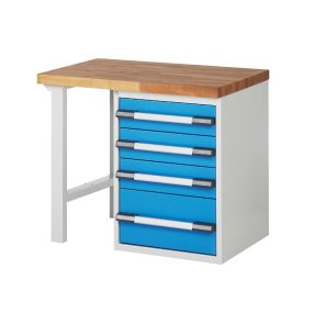 Elemes rendszerű munkapad – eurokraft pro 4 fiók