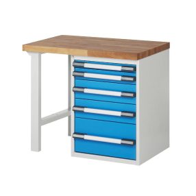 Elemes rendszerű munkapad – eurokraft pro 5 fiók