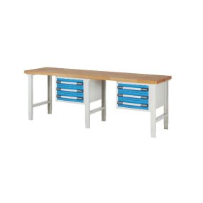 Elemes rendszerű munkapad – eurokraft pro 6 fiók