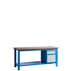   WB MG 2000 D Nagyteherbírású munkapad 1 fiókkal és 1 szekrénnyel