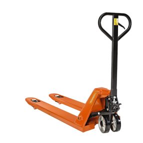   EUROKRAFTbasic – Standard raklapemelő kocsi, poliuretán tehergörgők, dupla