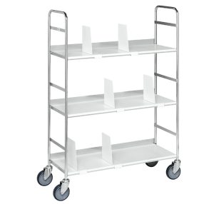   Kongamek – KM151 iratrendező-szállító polcos kocsi 3 polc