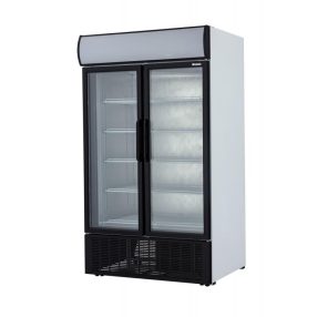   KH-VC1100 GDCA (USS 1100 D2KL) | Nyíló üvegajtós, felépítményes hűtővitrin