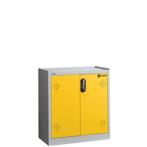 POISON 1000/930Vegyszer- és méregtároló szekrény 2 tálcával