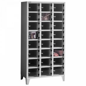   BOX 3/24 PLEXI Plexiajtós értékmegőrző szekrény 24 rekeszes