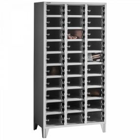   BOX 3/30 PLEXI Plexiajtós értékmegőrző szekrény 30 rekeszes