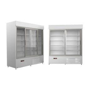 SCH-1-2/800 WESTA | Csúszó üvegajtós hűtővitrin