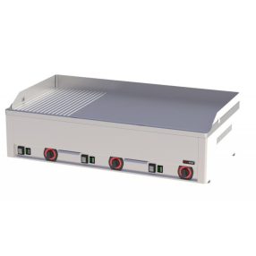   FTHR 90 EL | Elektromos szeletsütő 2/3 sima és 1/3 bordázott sütőfelülettel