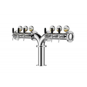 R Tower | 6-8 csapos sörtorony világítós emblémat.