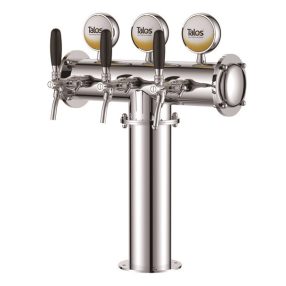 T Tower | 3-6 csapos sörtorony világítós emblémat.