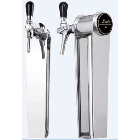 Tower Naked | 1 csapos sörtorony műanyag fogantyúval