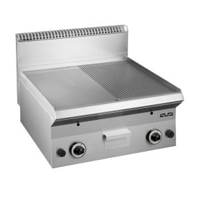   GFT665LR | Gázüzemű szeletsütő 1/2 sima és 1/2 bordázott sütőfelülettel