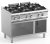 FB711AXL | Gázüzemű 6 égős gáztűzhely nyitott alsó szekrényen