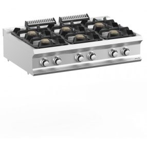   FB711TXL | Gázüzemű 6 égős gáztűzhely alépítmény nélkül