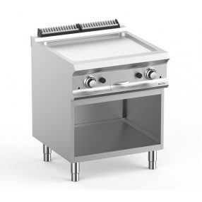   FTBG77AR | Gázüzemű lapsütő bordázott lappal nyitott alsó szekrényen