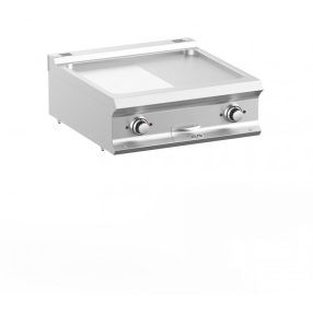   FTBG77TLR | Gázüzemű lapsütő 1/2 sima, 1/2 bordázott lappal alépítmény nélkül