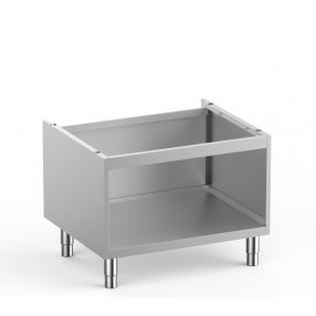 NSA78 | Rozsdamentes alsó szekrény nyitott korpusszal