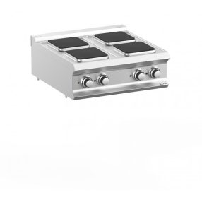   PQ77T | Elektromos tűzhely 4 szögletes főzőlappal alépítmény nélkül