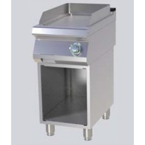   FTHC 740 E | Elektromos szeletsütő sima sütőfelülettel és nyitott alsó tárolóval - krómozott