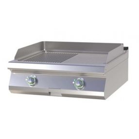   FTHR 708 E | Elektromos szeletsütő 1/2 sima, 1/2 bordázott sütőfelülettel