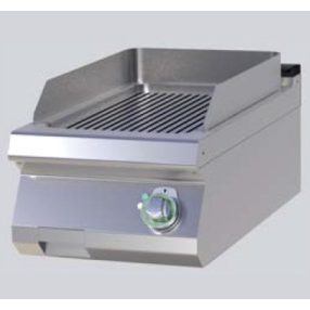   FTRC 704 E | Elektromos szeletsütő bordázott sütőfelülettel - krómozott