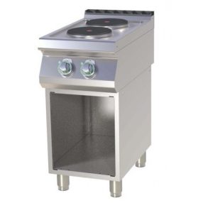   SP 740 E | 2 főzőlapos elektromos tűzhely nyitott alsó tárolóval