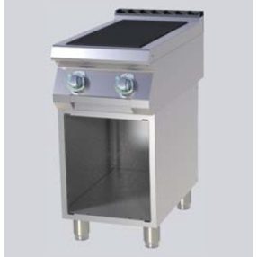   SPL 740 E | 2 főzőlapos elektromos tűzhely nyitott alsó tárolóval