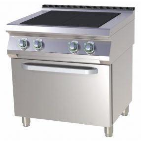   SPLT 780/11 E | Elektromos tűzhely 4 részes főzőlappal és elektromos légkeveréses sütővel