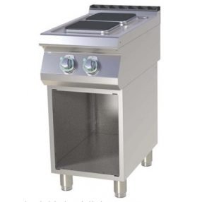   SPQ 740 E | 2 főzőlapos elektromos tűzhely nyitott alsó tárolóval