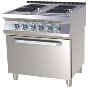   SPQT 780/11 E | 4 főzőlapos elektromos tűzhely elektromos légkeveréses sütővel