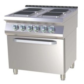   SPQT 780/21 E | 4 főzőlapos elektromos tűzhely elektromos statikus sütővel