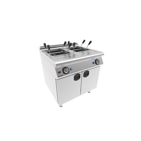   7MG 20 | Gázüzemű tésztafőző zárt alsó szekrényen (17L+17L)