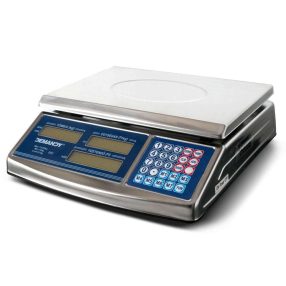   Mérleg (bolti) asztali lapos hitelesített LCD kijelző 30 kg