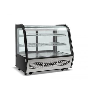 CW-120 | Hajlított üvegű bemutatóvitrin