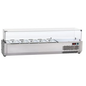 VR3160VD - Feltéthűtő 6 x GN 1/3