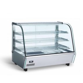 HW-160R | Hajlított üvegű melegentartó bemutatóvitrin