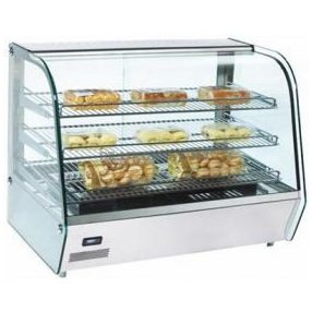 RH-120 | Hajlított üvegű bemutatóvitrin